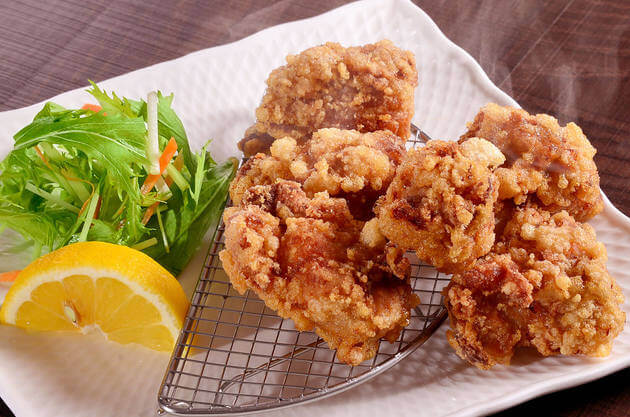 サクサク唐揚げ (Crispy fried chicken)