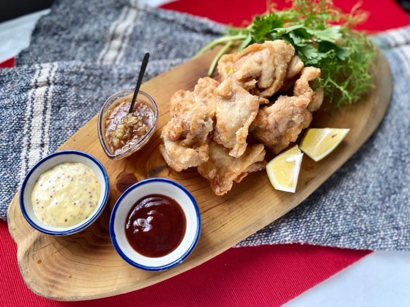 塩唐揚げ (Salted fried chicken)